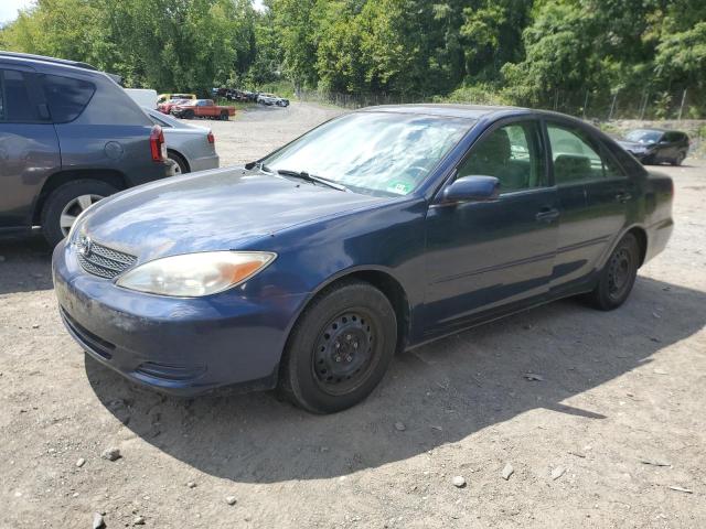 4T1BE32K04U280197 - 2004 TOYOTA CAMRY LE BLUE photo 1