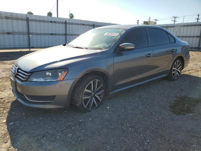 1VWAP7A38DC073295 - 2013 VOLKSWAGEN PASSAT S GRAY photo 1