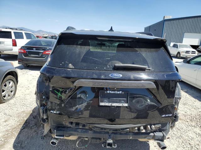 1FMSK8DH8NGA70566 - 2022 FORD EXPLORER XLT შავი ფოტო 6
