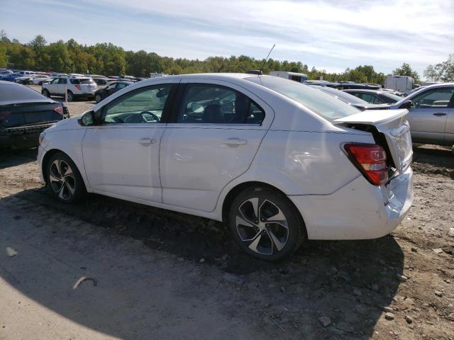 1G1JF5SB3H4120631 - 2017 CHEVROLET SONIC PREMIER WHITE photo 2