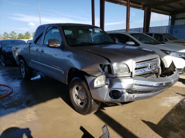 5TBRT34114S452585 - 2004 TOYOTA TUNDRA ACCESS CAB SR5 BEIGE photo 4