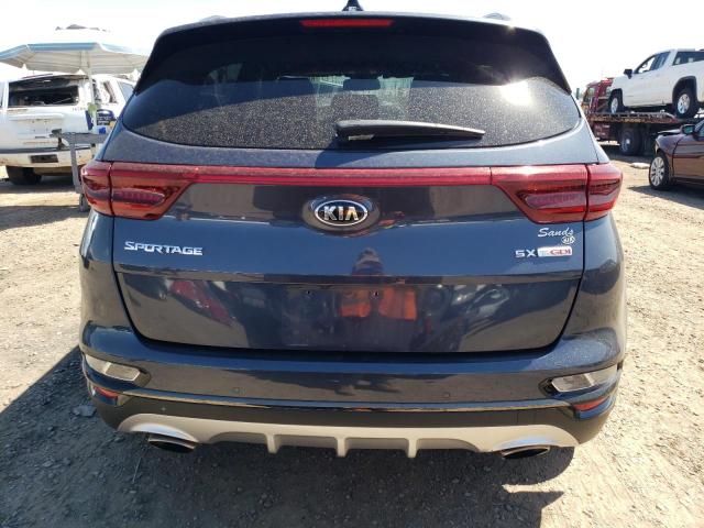 KNDPR3A68L7739721 - 2020 KIA SPORTAGE SX BLUE photo 6