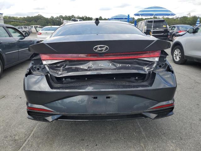 5NPLN4AG2MH029705 - 2021 HYUNDAI ELANTRA SEL GRAY photo 6