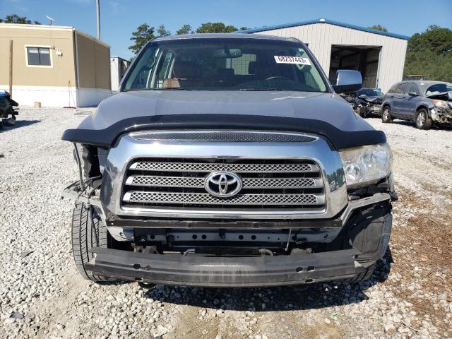 5TBEV58167S462919 - 2007 TOYOTA TUNDRA CREWMAX LIMITED SILVER photo 5