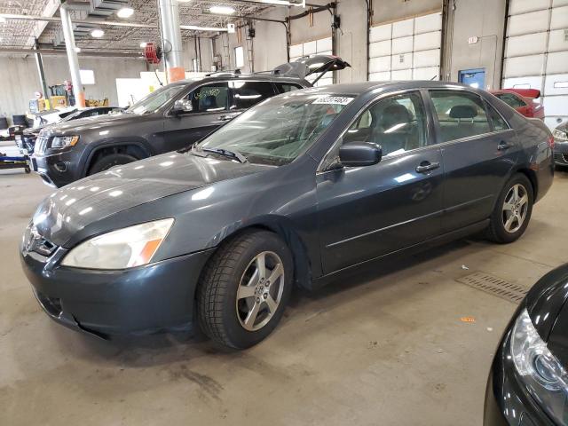 JHMCN36555C018453 - 2005 HONDA ACCORD HYBRID GRAY photo 1