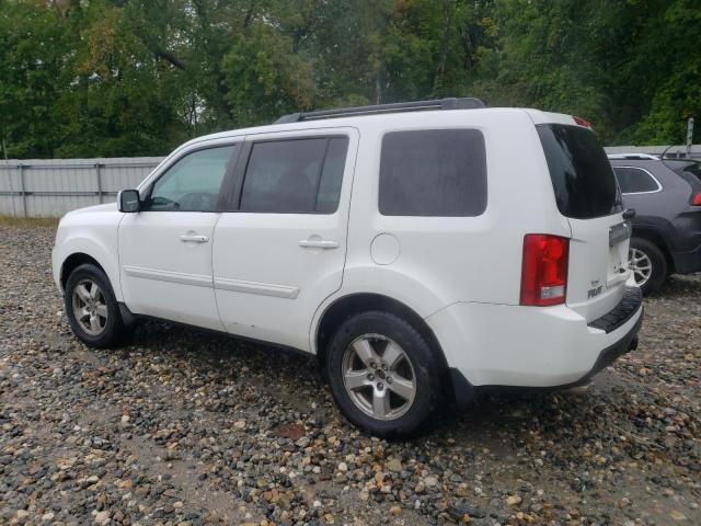 5FNYF4H57AB015736 - 2010 HONDA PILOT EXL WHITE photo 2