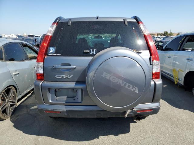 JHLRD78926C009588 - 2006 HONDA CR-V SE GRAY photo 6