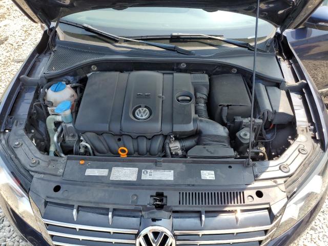 1VWCH7A36CC072151 - 2012 VOLKSWAGEN PASSAT SEL BLUE photo 11