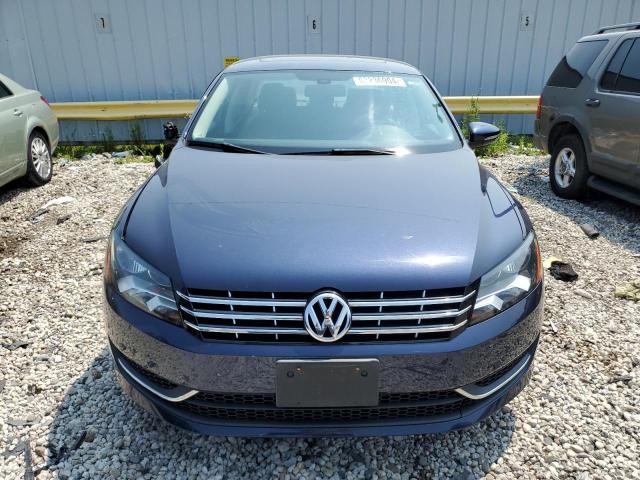 1VWCH7A36CC072151 - 2012 VOLKSWAGEN PASSAT SEL BLUE photo 5