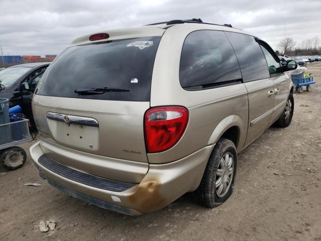 2A4GP54L66R744027 - 2006 CHRYSLER TOWN & COU TOURING TAN photo 4