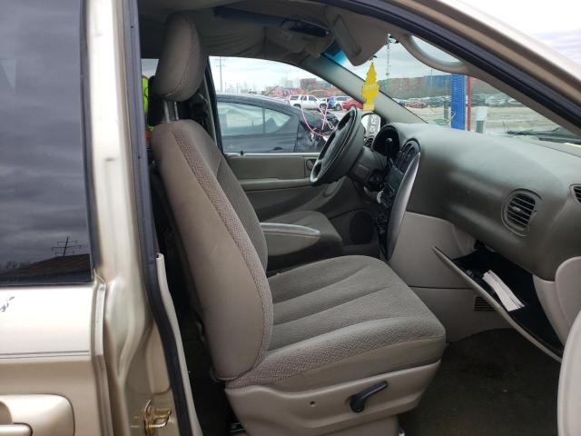 2A4GP54L66R744027 - 2006 CHRYSLER TOWN & COU TOURING TAN photo 5