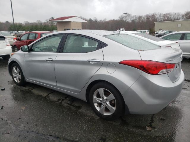 KMHDH4AE0DU509026 - 2013 HYUNDAI ELANTRA GLS SILVER photo 2