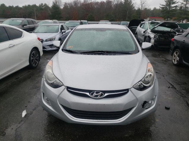 KMHDH4AE0DU509026 - 2013 HYUNDAI ELANTRA GLS SILVER photo 5