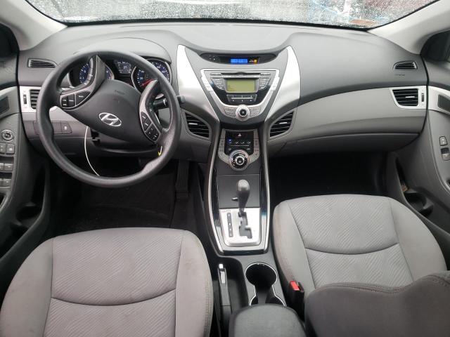 KMHDH4AE0DU509026 - 2013 HYUNDAI ELANTRA GLS SILVER photo 8