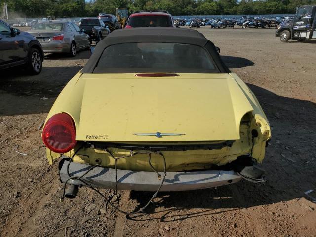 1FAHP60A82Y114056 - 2002 FORD THUNDERBIR YELLOW photo 6