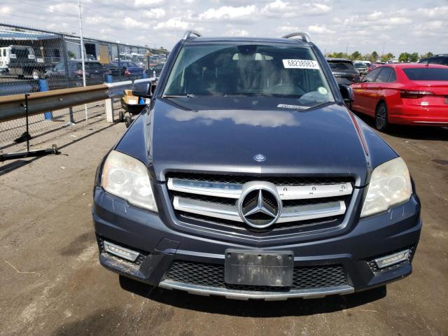 WDCGG8HB7BF703460 - 2011 MERCEDES-BENZ GLK 350 4MATIC GRAY photo 5