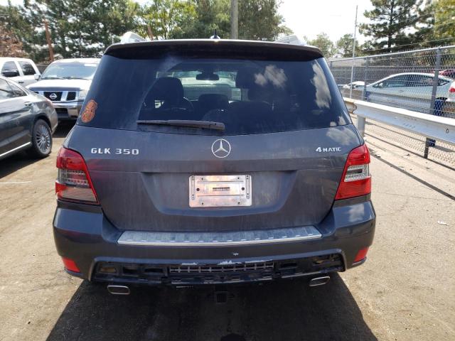 WDCGG8HB7BF703460 - 2011 MERCEDES-BENZ GLK 350 4MATIC GRAY photo 6