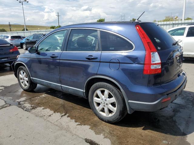 JHLRE48788C040650 - 2008 HONDA CR-V EXL BLUE photo 2