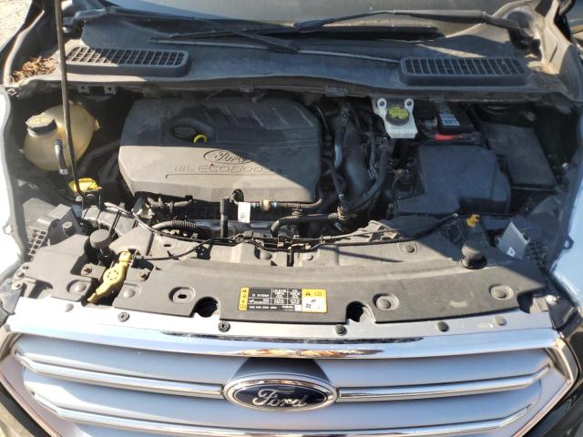 1FMCU0JD7HUB87868 - 2017 FORD ESCAPE TITANIUM BLACK photo 12