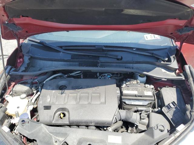 NMTKHMBX0KR097993 - 2019 TOYOTA C-HR XLE Бордовий фото 12