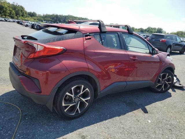 NMTKHMBX0KR097993 - 2019 TOYOTA C-HR XLE Бордовий фото 3