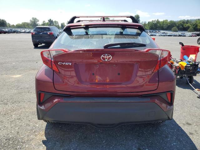 NMTKHMBX0KR097993 - 2019 TOYOTA C-HR XLE Бордовий фото 6