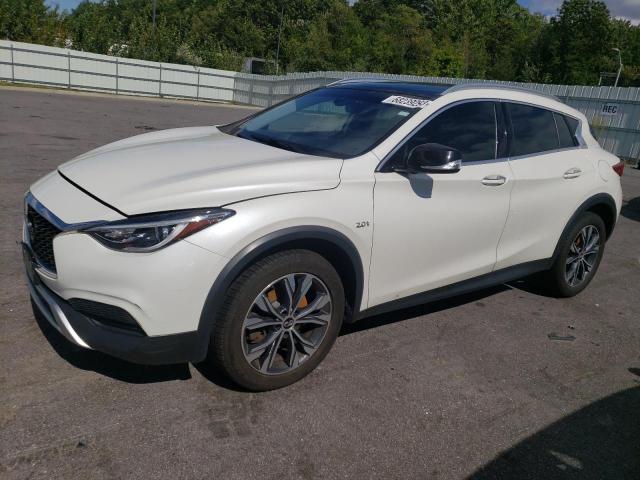 SJKCH5CR9KA006919 - 2019 INFINITI QX30 LUXE WHITE photo 1