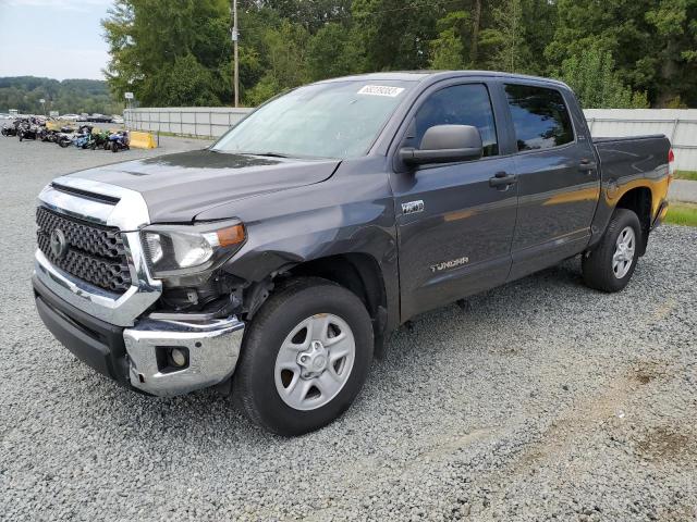 5TFEY5F14MX292714 - 2021 TOYOTA TUNDRA CREWMAX SR5 GRAY photo 1