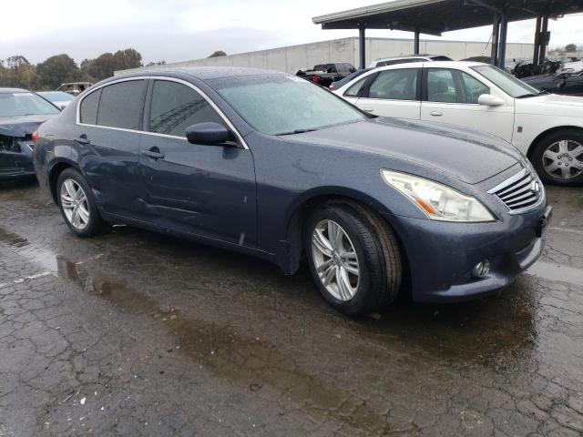 JN1CV6ARXCM670623 - 2012 INFINITI G37 BLUE photo 4