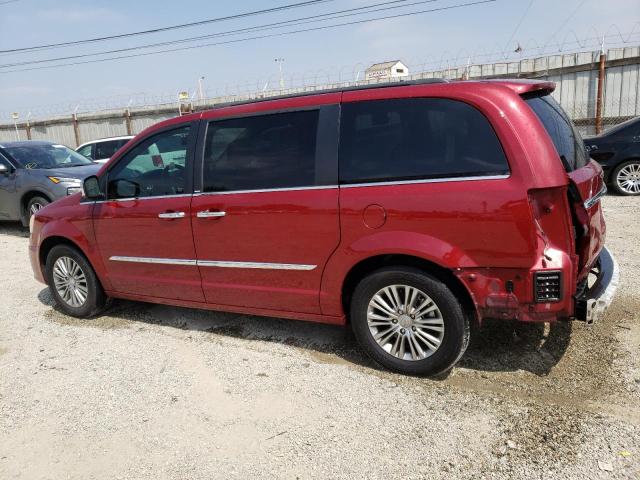 2C4RC1CG6DR728009 - 2013 CHRYSLER TOWN & COU TOURING L RED photo 2