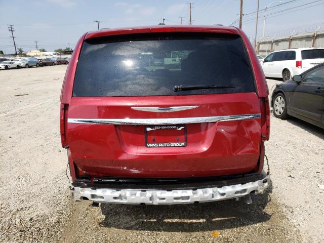 2C4RC1CG6DR728009 - 2013 CHRYSLER TOWN & COU TOURING L RED photo 6