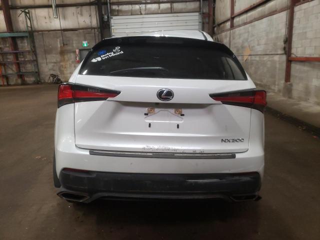 JTJAARDZ3L5018138 - 2020 LEXUS NX 300 BASE თეთრი ფოტო 6