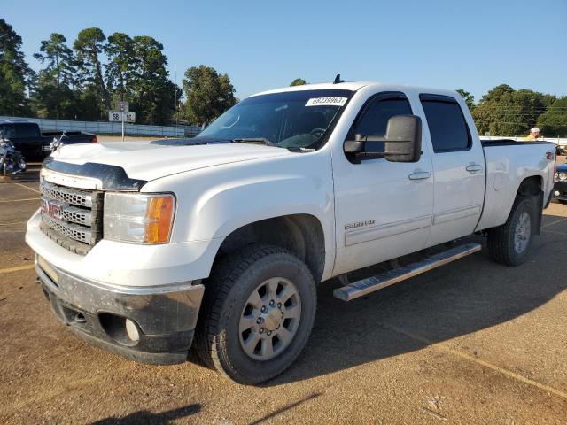 1GT121C85CF143047 - 2012 GMC SIERRA K2500 SLT WHITE photo 1