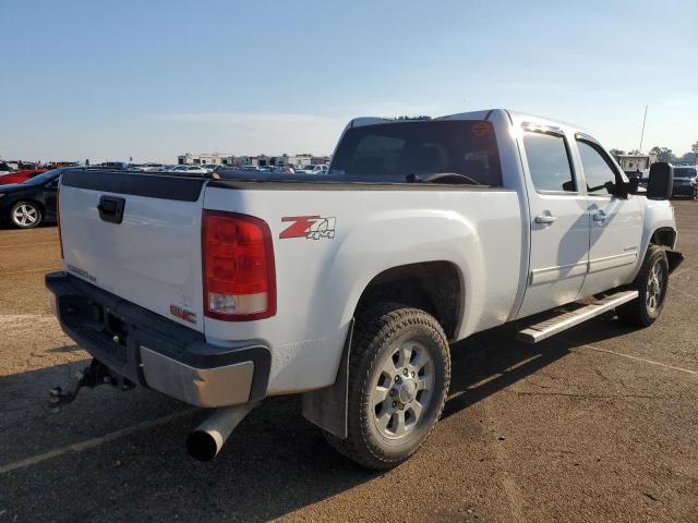 1GT121C85CF143047 - 2012 GMC SIERRA K2500 SLT WHITE photo 3