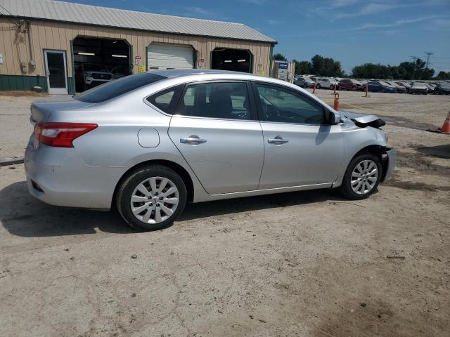 3N1AB7AP2JY309224 - 2018 NISSAN SENTRA S SILVER photo 3