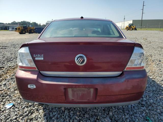 1MEHM42WX8G604818 - 2008 MERCURY SABLE PREMIER BURGUNDY photo 6