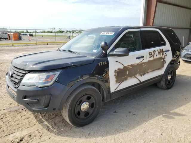 1FM5K8AR4HGA37028 - 2017 FORD EXPLORER POLICE INTERCEPTOR 黑色 照片 1