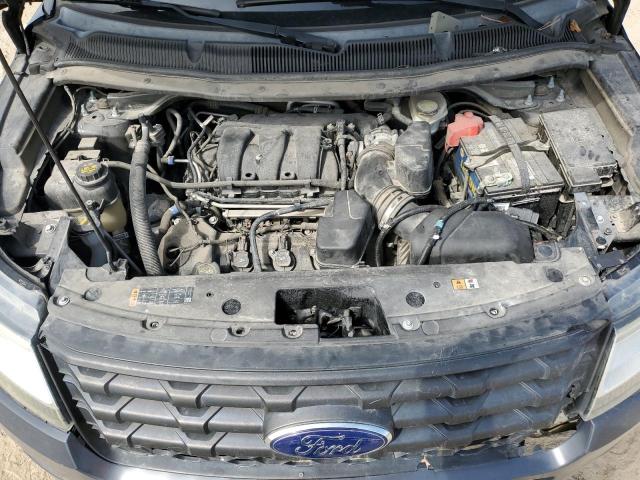 1FM5K8AR4HGA37028 - 2017 FORD EXPLORER POLICE INTERCEPTOR 黑色 照片 11