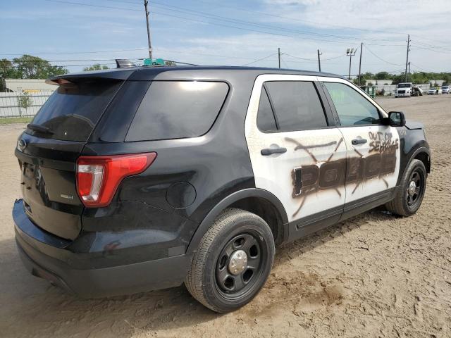1FM5K8AR4HGA37028 - 2017 FORD EXPLORER POLICE INTERCEPTOR 黑色 照片 3
