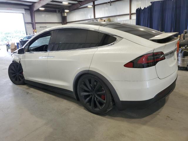 5YJXCDE44LF284893 - 2020 TESLA MODEL X WHITE photo 2