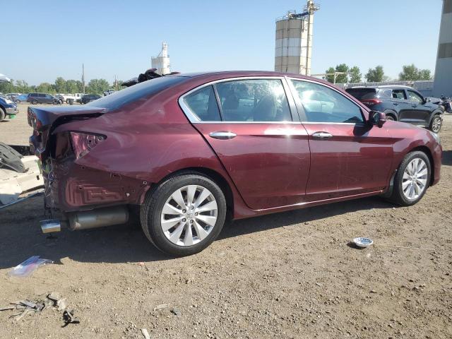 1HGCR2F81EA239216 - 2014 HONDA ACCORD EXL MAROON photo 3