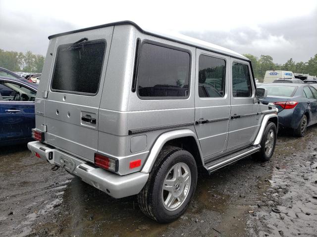 WDCYR49E55X157790 - 2005 MERCEDES-BENZ G 500 SILVER photo 3