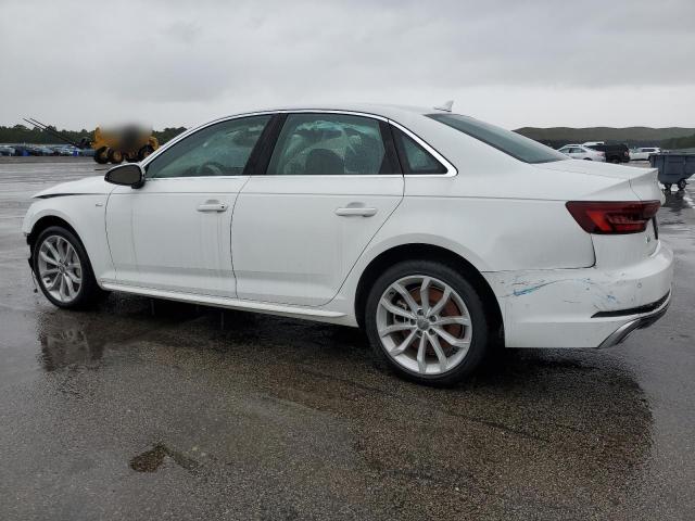 WAUENAF48KN003402 - 2019 AUDI A4 PREMIUM PLUS WHITE photo 2