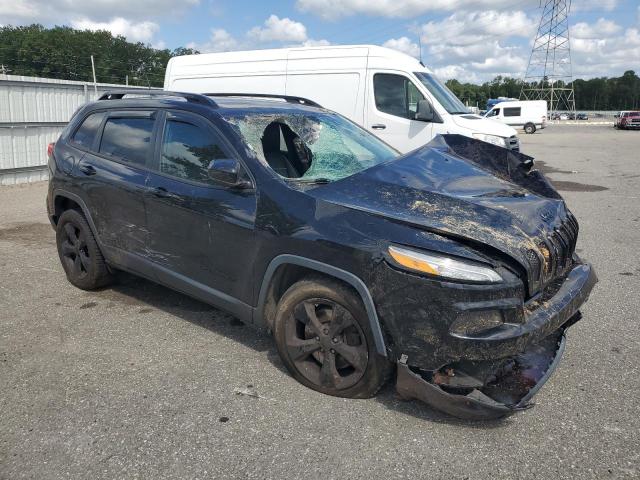 1C4PJMDS7HW506237 - 2017 JEEP CHEROKEE LIMITED BLACK photo 4