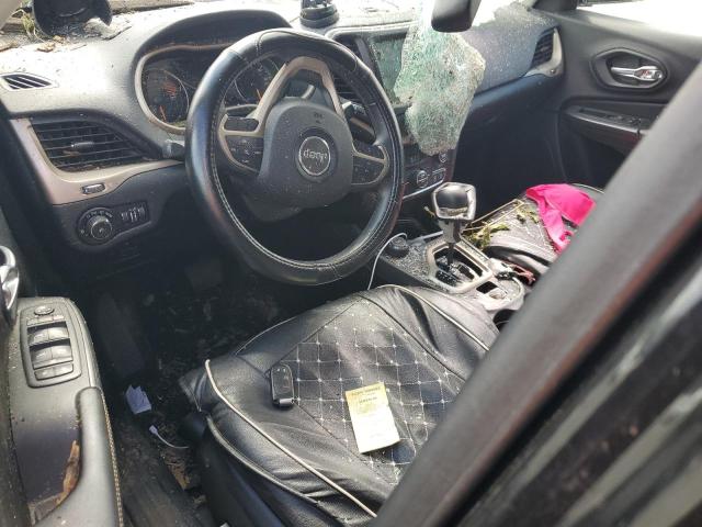 1C4PJMDS7HW506237 - 2017 JEEP CHEROKEE LIMITED BLACK photo 8