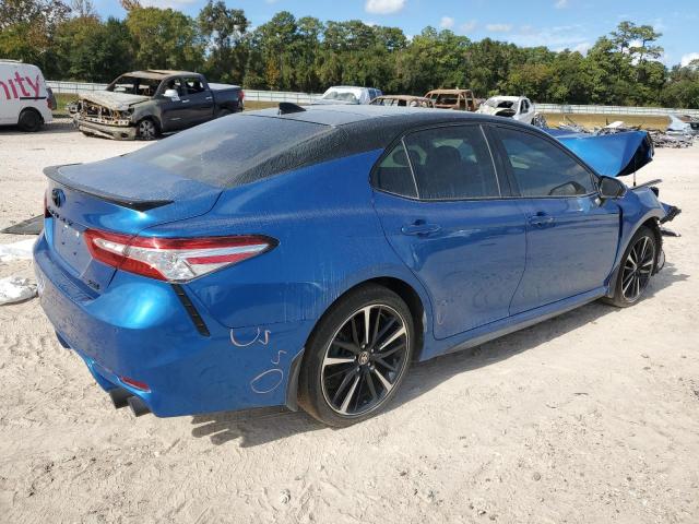 4T1K61AK6LU384422 - 2020 TOYOTA CAMRY XSE BLUE photo 3