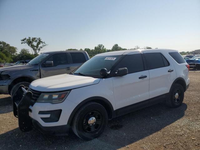 1FM5K8AR9GGC67467 - 2016 FORD EXPLORER POLICE INTERCEPTOR WHITE photo 1