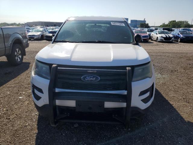 1FM5K8AR9GGC67467 - 2016 FORD EXPLORER POLICE INTERCEPTOR WHITE photo 5