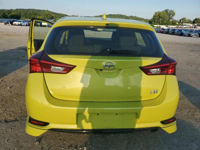 JTNKARJE1GJ508420 - 2016 TOYOTA SCION IM YELLOW photo 6