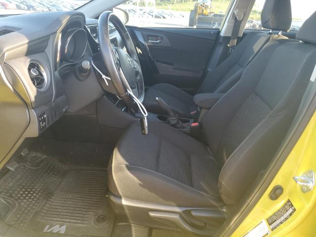 JTNKARJE1GJ508420 - 2016 TOYOTA SCION IM YELLOW photo 7